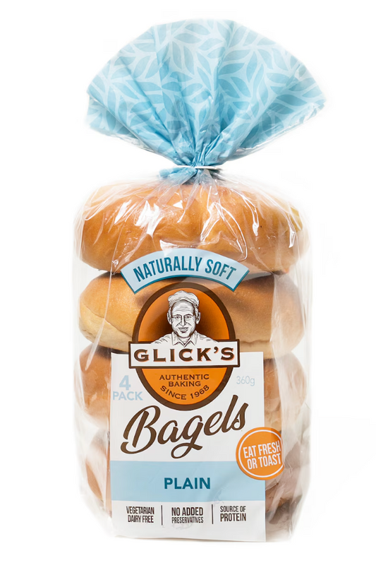 Glicks Bagel Original | 360g - 4 Pack | YG-104597-039736