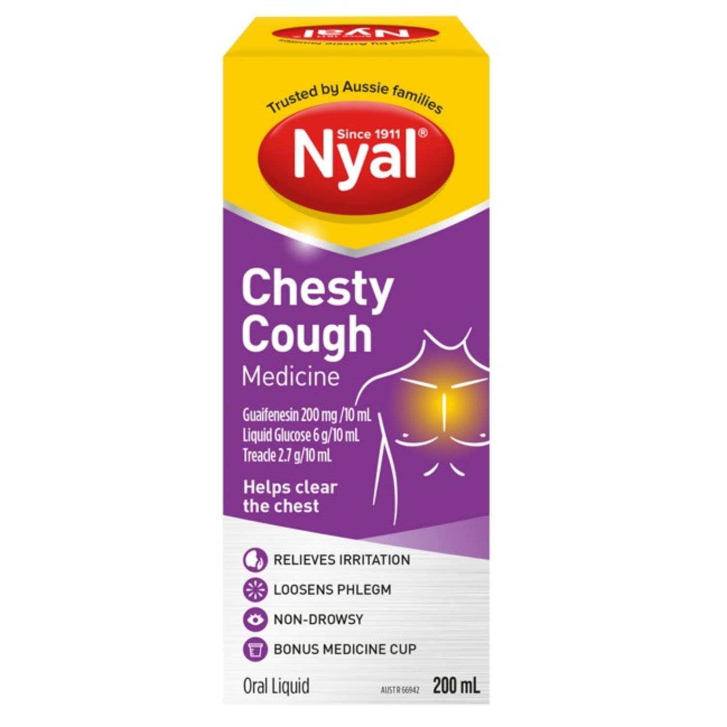 Nyal Chesty Non Drowsy | 100ml | YG-008277-PD-047828