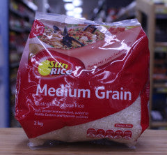 Sunrice White Med Grain 2kg | 100g | YG-010163-PD-048315