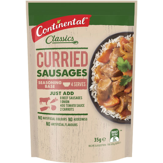 Continental Recipe Base Curried Sausages | 10g | YG-009810-PD-048545