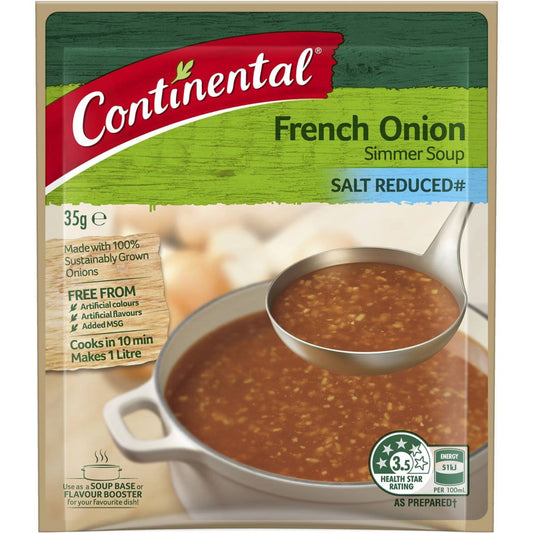 Continental Simmer Soup Salt Reduced French Onion | 100g | YG-010170-PD-048842