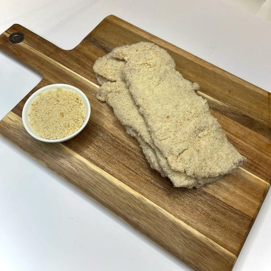 Chicken Thigh Schnitzel Plain | Each | YG-010984-PP-006454