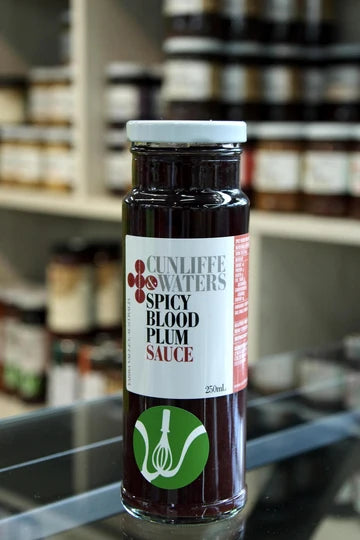 Spicy Blood Plum Sauce | Each | Cunliffe & Waters | YG-113451-WH-101228