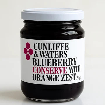 Blueberry Conserve With Orange Zest | Each | Cunliffe & Waters | YG-113446-WH-101228
