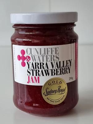 Yarra Valley Strawberry Jam | Each | Cunliffe & Waters | YG-113435-WH-101230