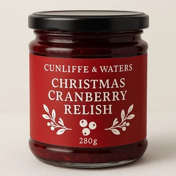 Christmas Cranberry Relish | Each | Cunliffe & Waters | YG-113377-WH-101235