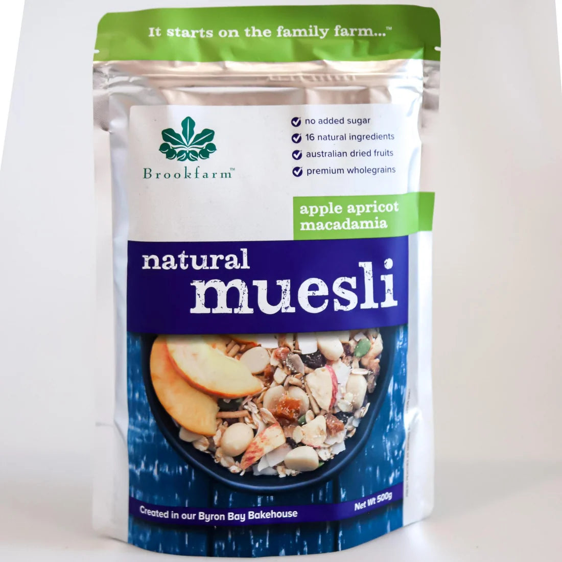 Natural Apricot Museli | 1.5kg | Brookfarm | YG-113374-WH-101236