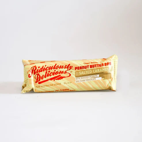 Salted Caramel Peanut Butter Bar | Each | Ridiculously Delicious | YG-113351-WH-101238