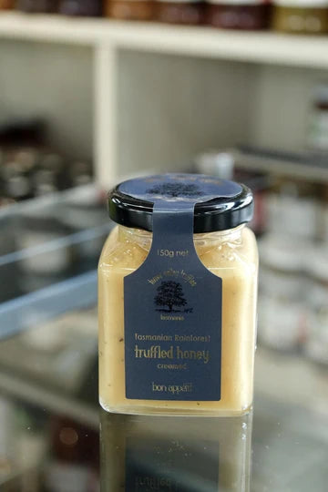 Tasmanian Rainforest Truffled Creamed Honey | 150g | Tamar Valley Truffles | YG-113346-WH-101238