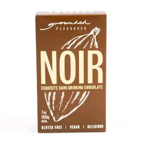 Dark Drinking Chocolate Noir | Each | Grounded Pleasures | YG-113314-WH-101242
