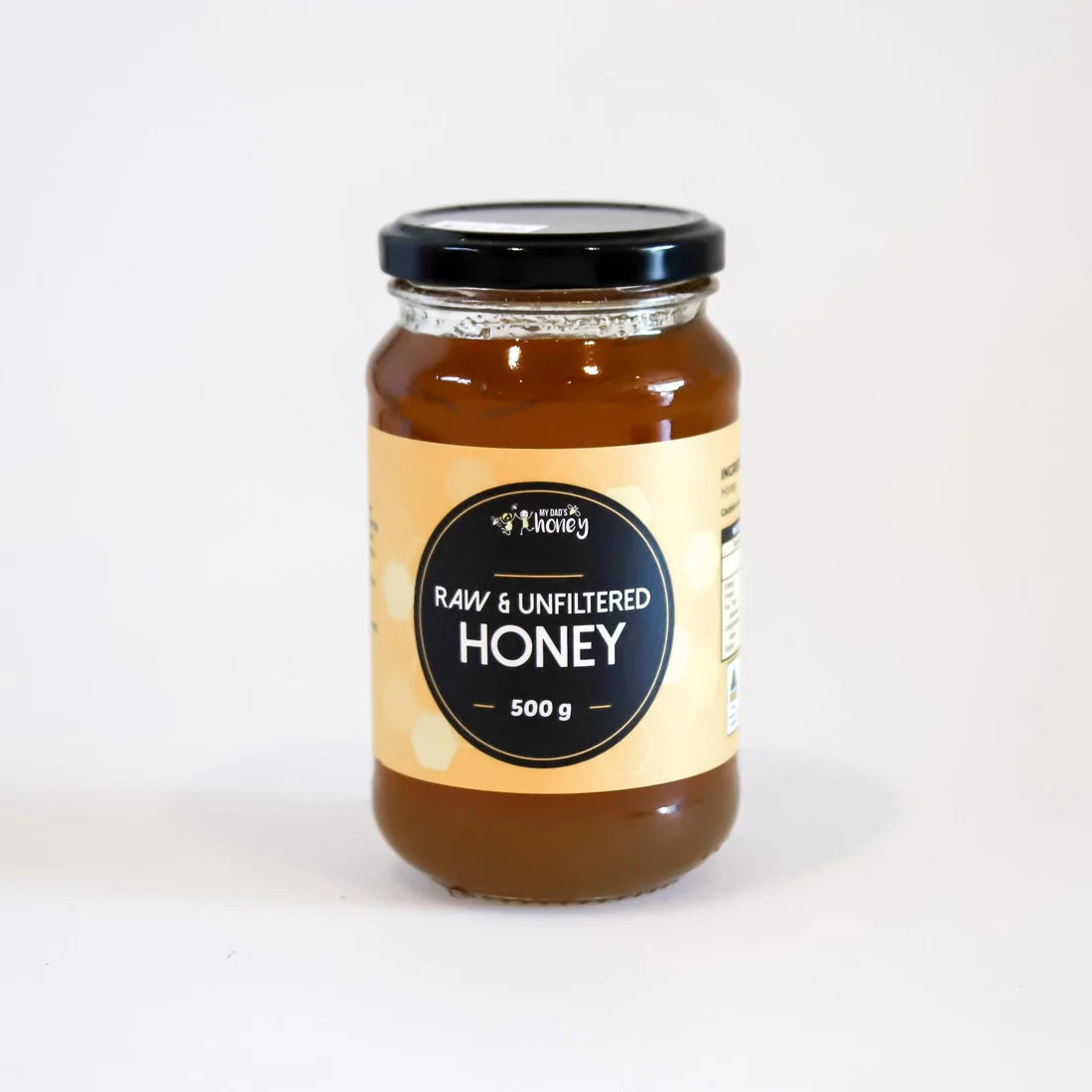 Raw & Unfiltered Honey | 500g | My Dad's Honey | YG-113290-WH-101244