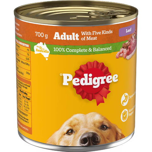 5 Meats Wet Dog Food | 700g | Pedigree | YG-112148-MC-978768