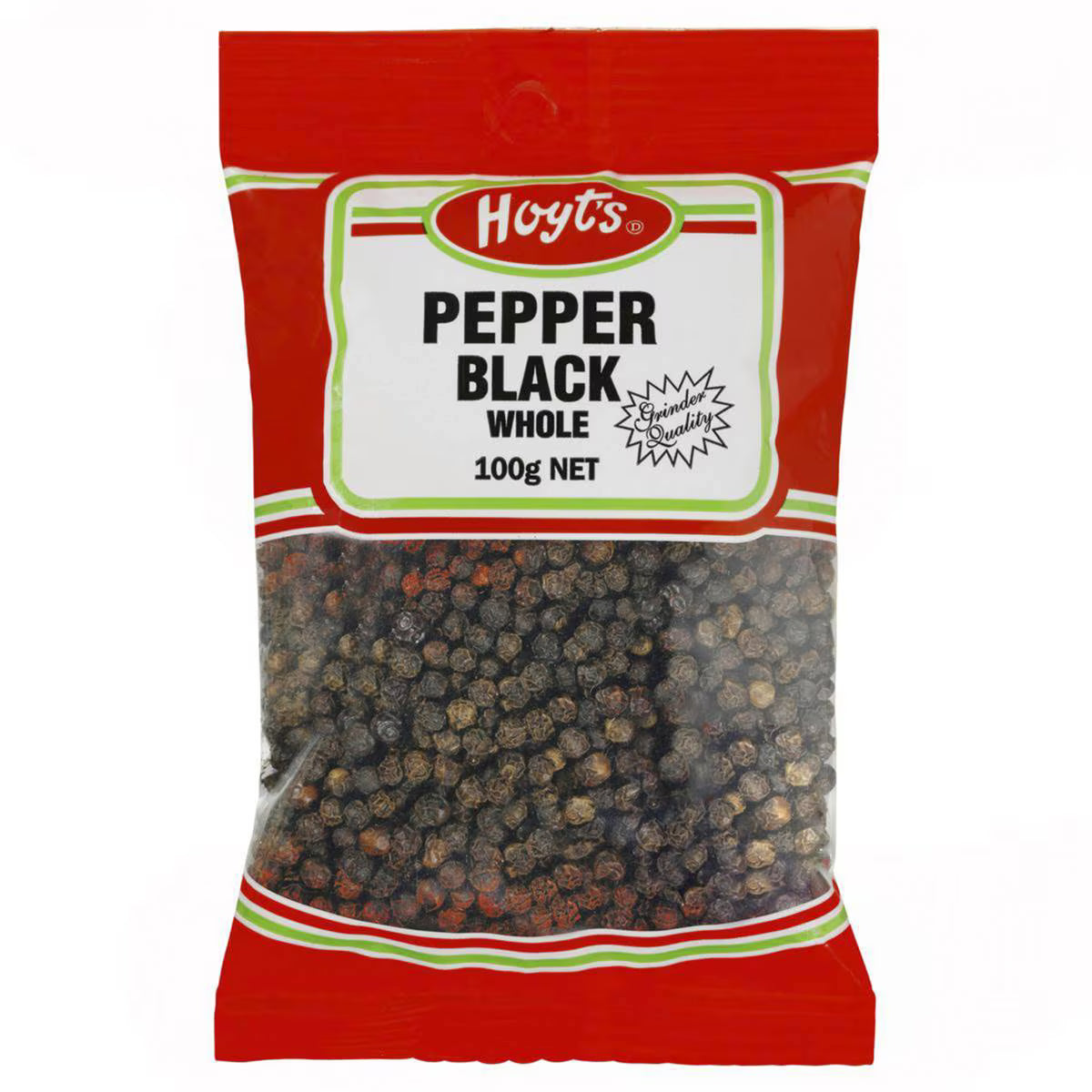 Pepper Black Whole | 100g | Hoyt's | YG-008447-WW-055147