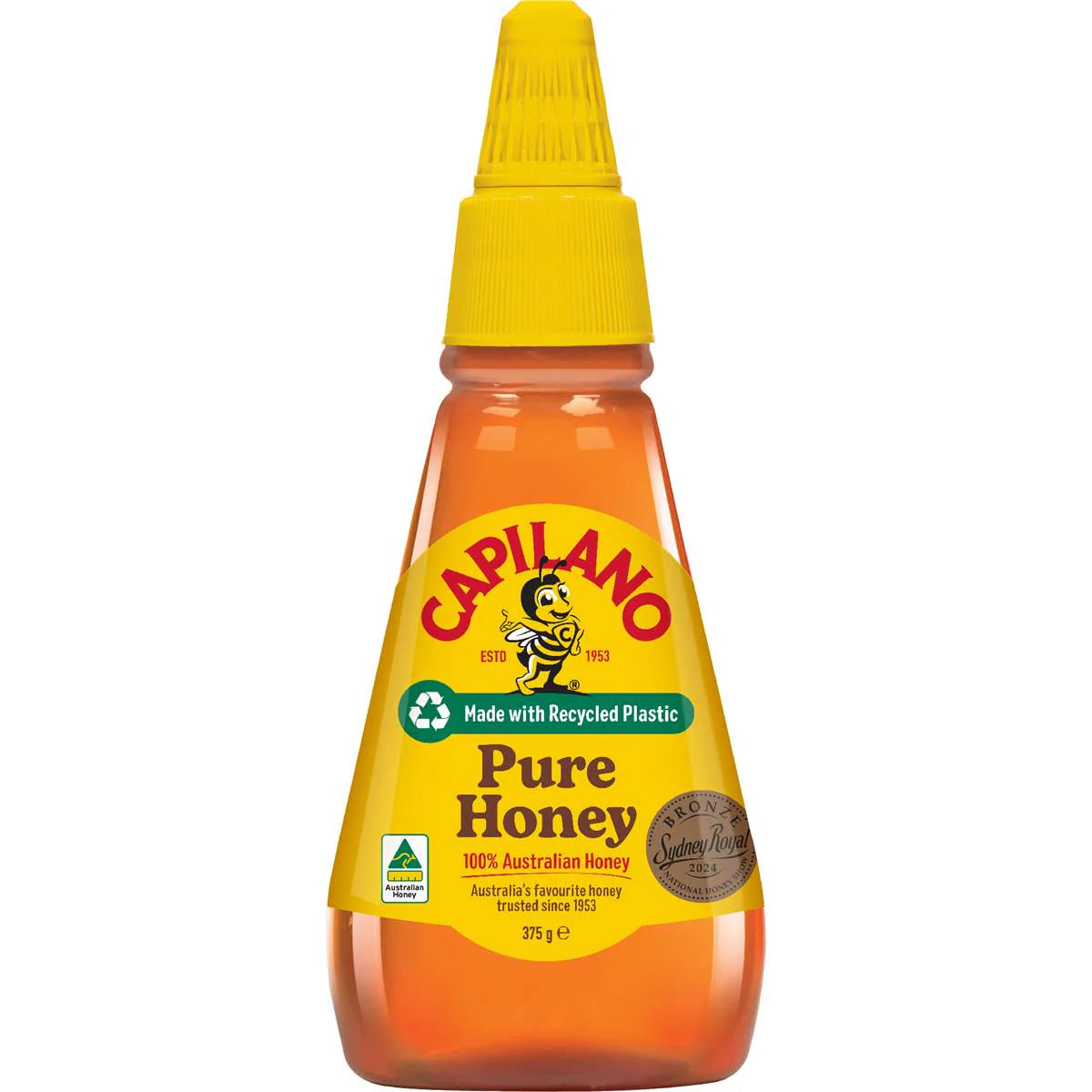 100 Pure Australian Honey Twist & Squeeze | 375g | Capilano | YG-112844-MC-978224