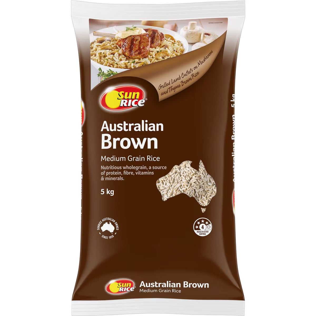 Australian Brown Rice Medium Grain | Each | Sunrice | YG-113013-MC-979613