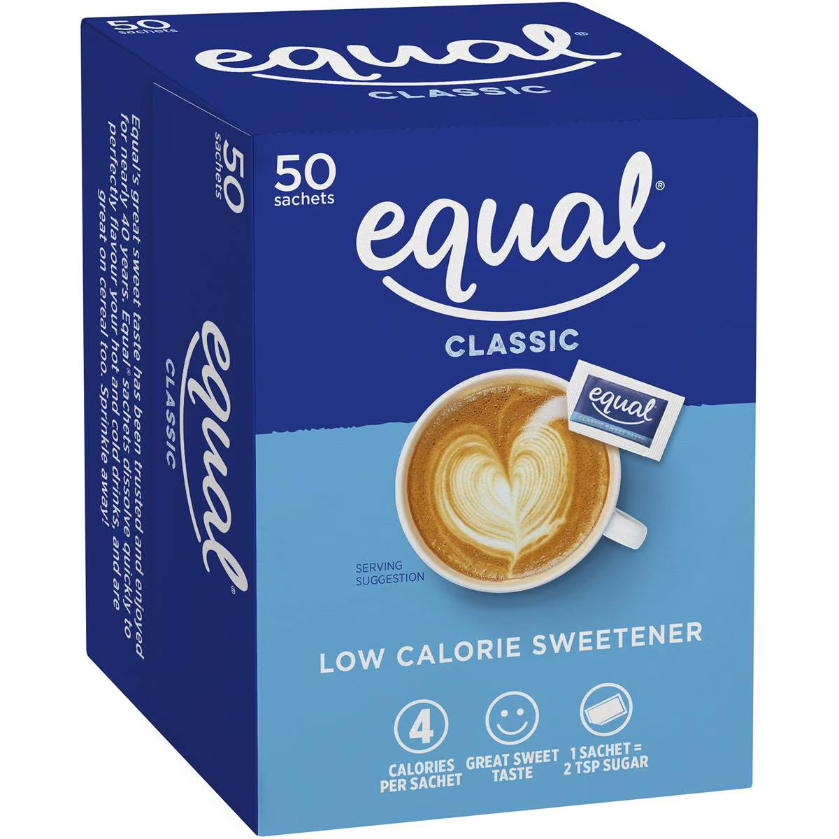 Sweetener Sachets | 50 Pack | Equal | YG-111890-MC-977873