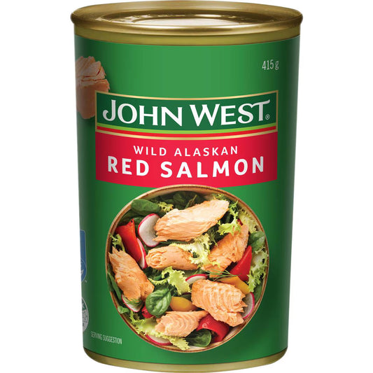 Wild Alaskan Red Salmon Alaskan Red Salmon | 415g | John West | YG-007898-WW-055901