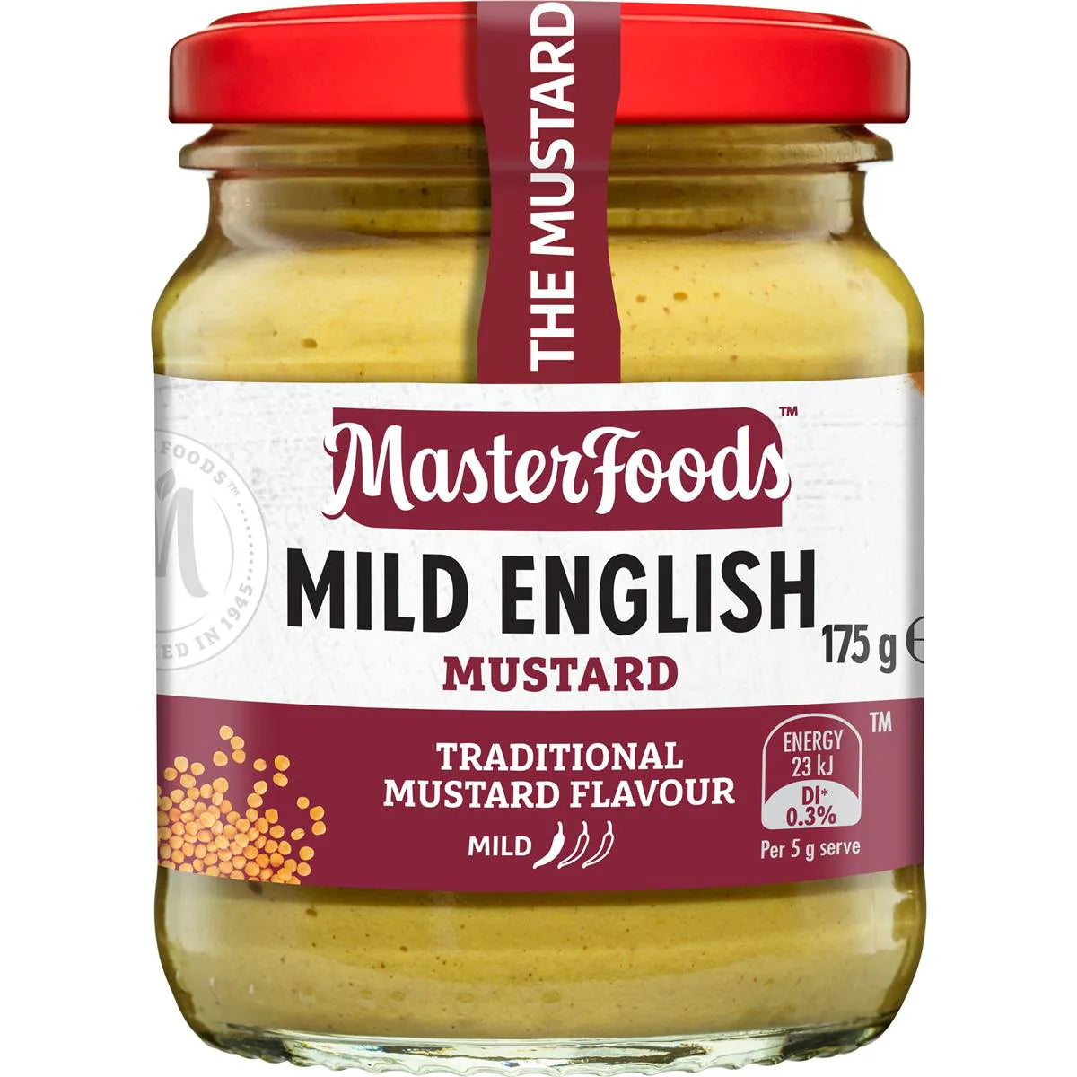 Mild English Mustard | 175g | Masterfoods | YG-009240-MC-978413