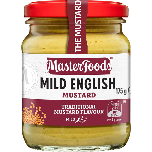 Mild English Mustard | 175g | Masterfoods | YG-009240-MC-978413