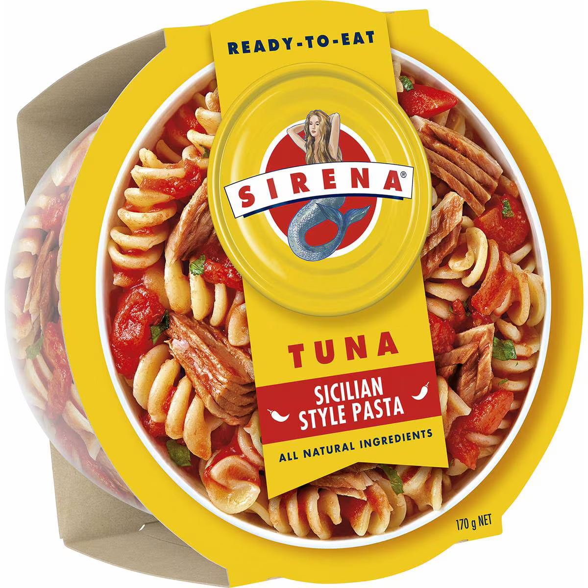 Sicilian Style Pasta With Tuna | 170g | Sirena | YG-112914-MC-978500