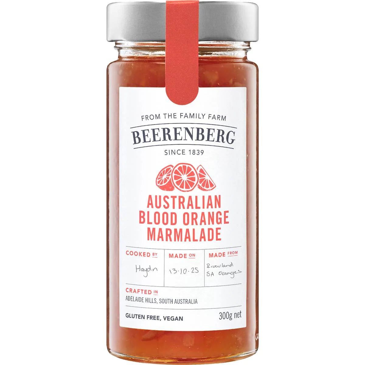 Blood Orange Marmalade | 300g | Beerenberg | YG-009662-WW-056145