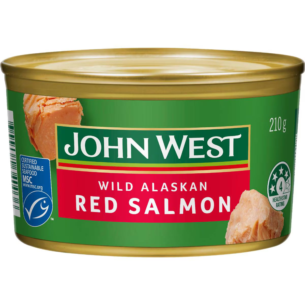 Wild Alaskan Red Salmon Alaskan Red Salmon | 210g | John West | YG-008136-WW-056181