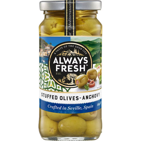 Olives Anchovy Stuffed | 235g | Always Fresh | YG-009499-WW-056345