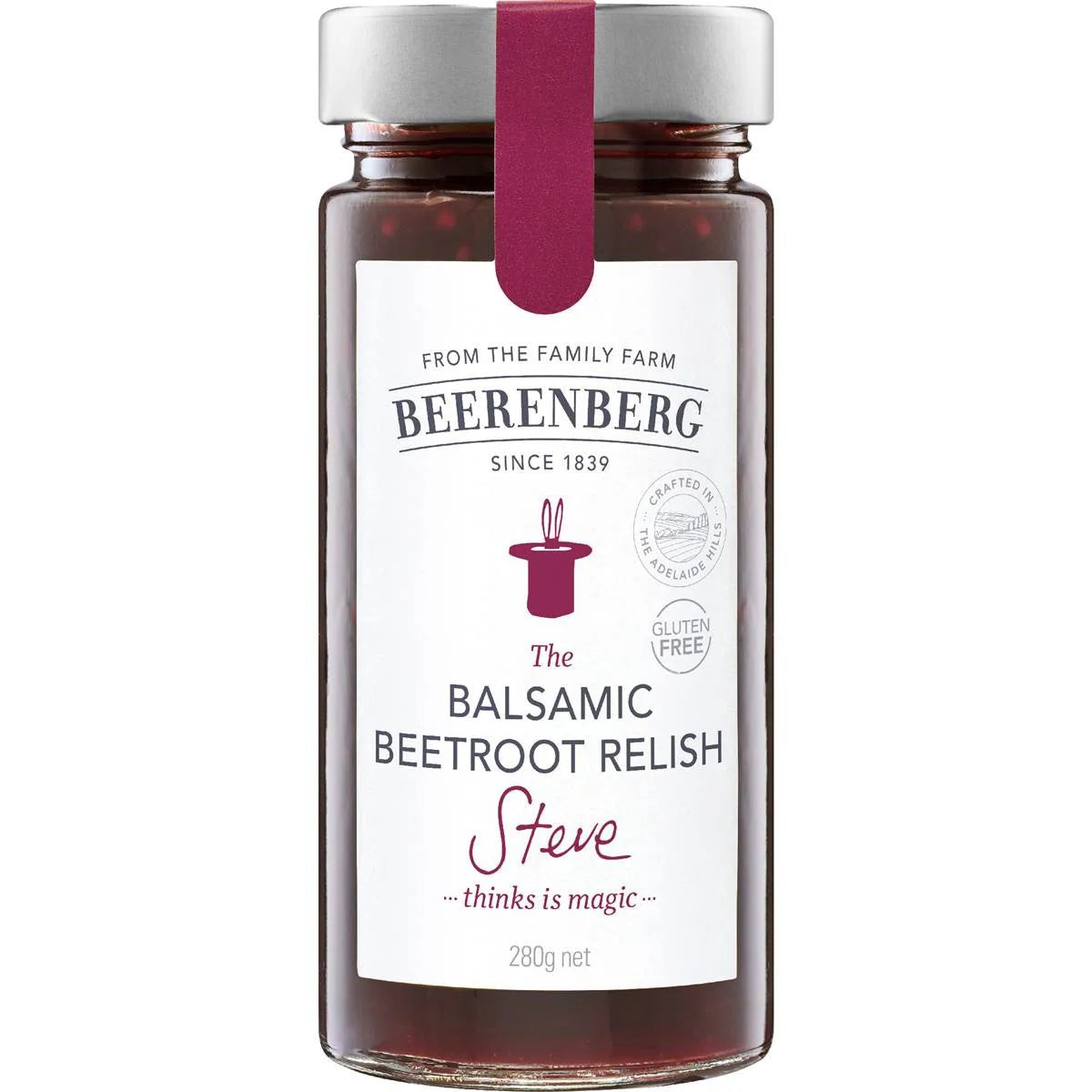 Relish Balsamic Beetroot | 280g | Beerenberg | YG-009126-WW-056543