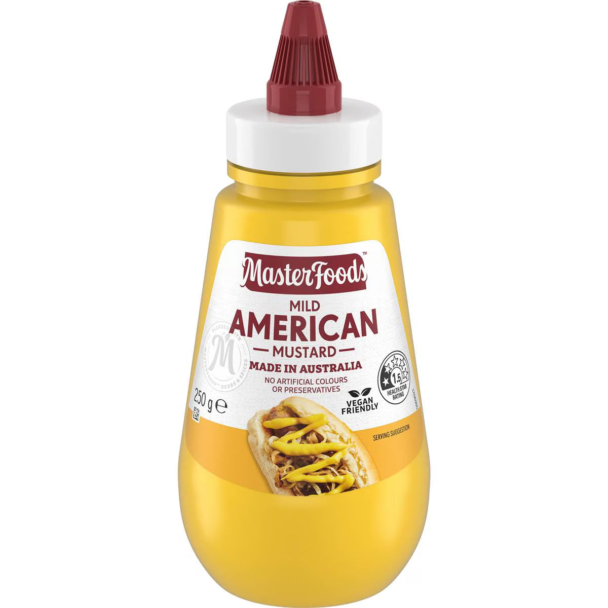 Mild American Mustard Mild American Mustard | 250g | Masterfoods | YG-112030-MC-978330