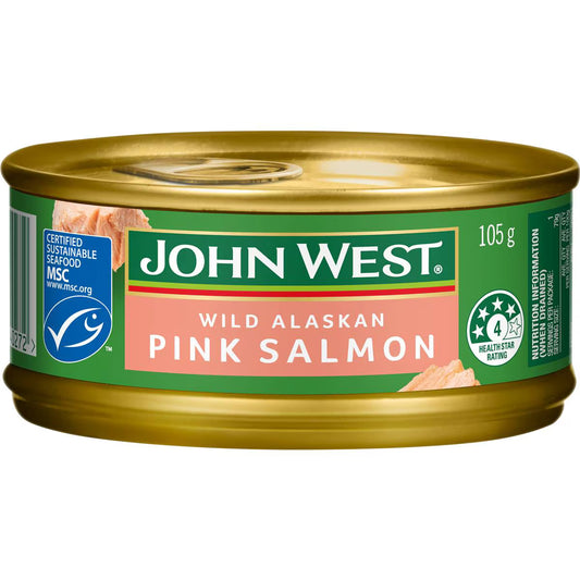 Wild Alaskan Pink Salmon Alaskan Pink Salmon | 105g | John West | YG-096591-WW-056860