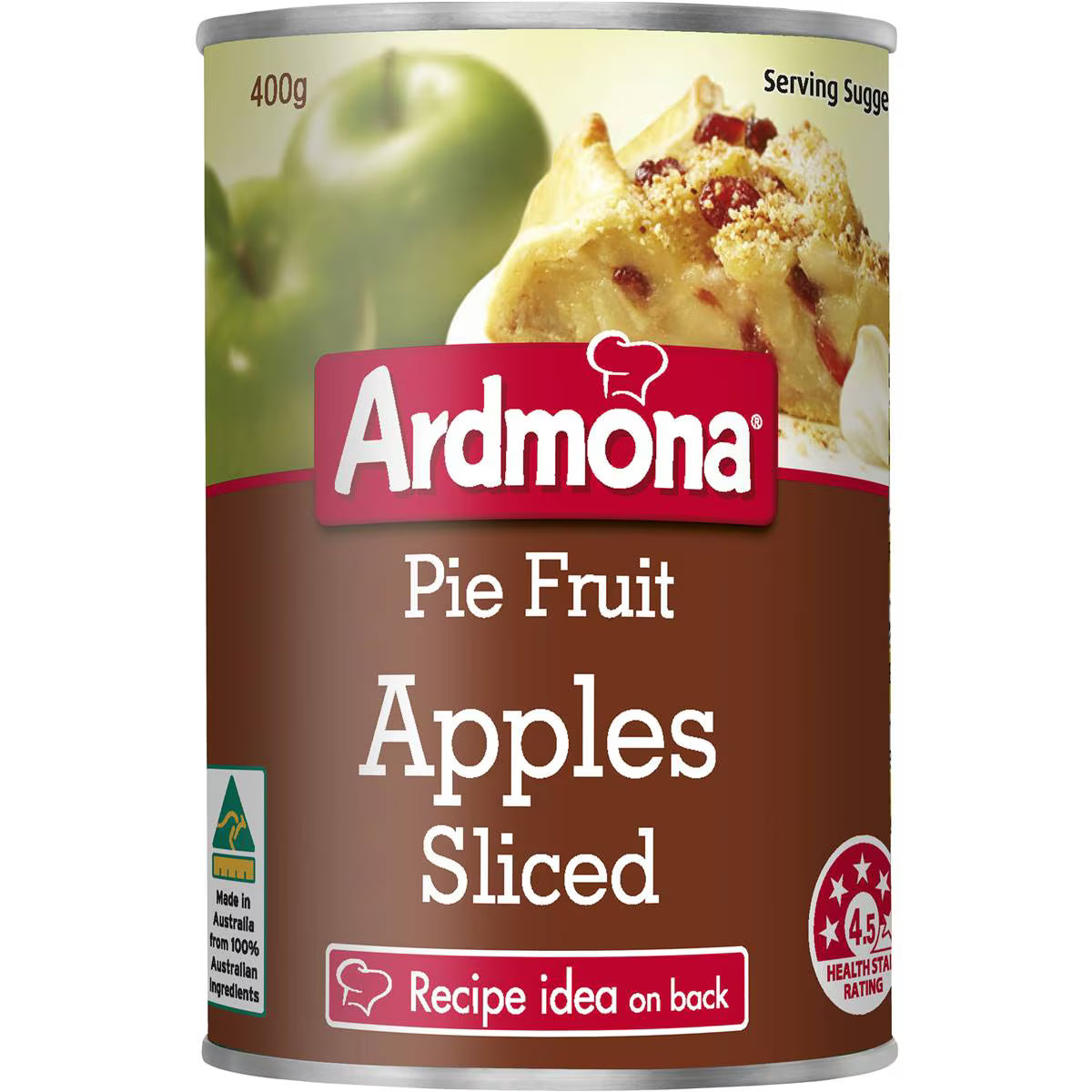 Pie Fruit Apples Sliced Sliced | 400g | Ardmona | YG-112867-MC-978299