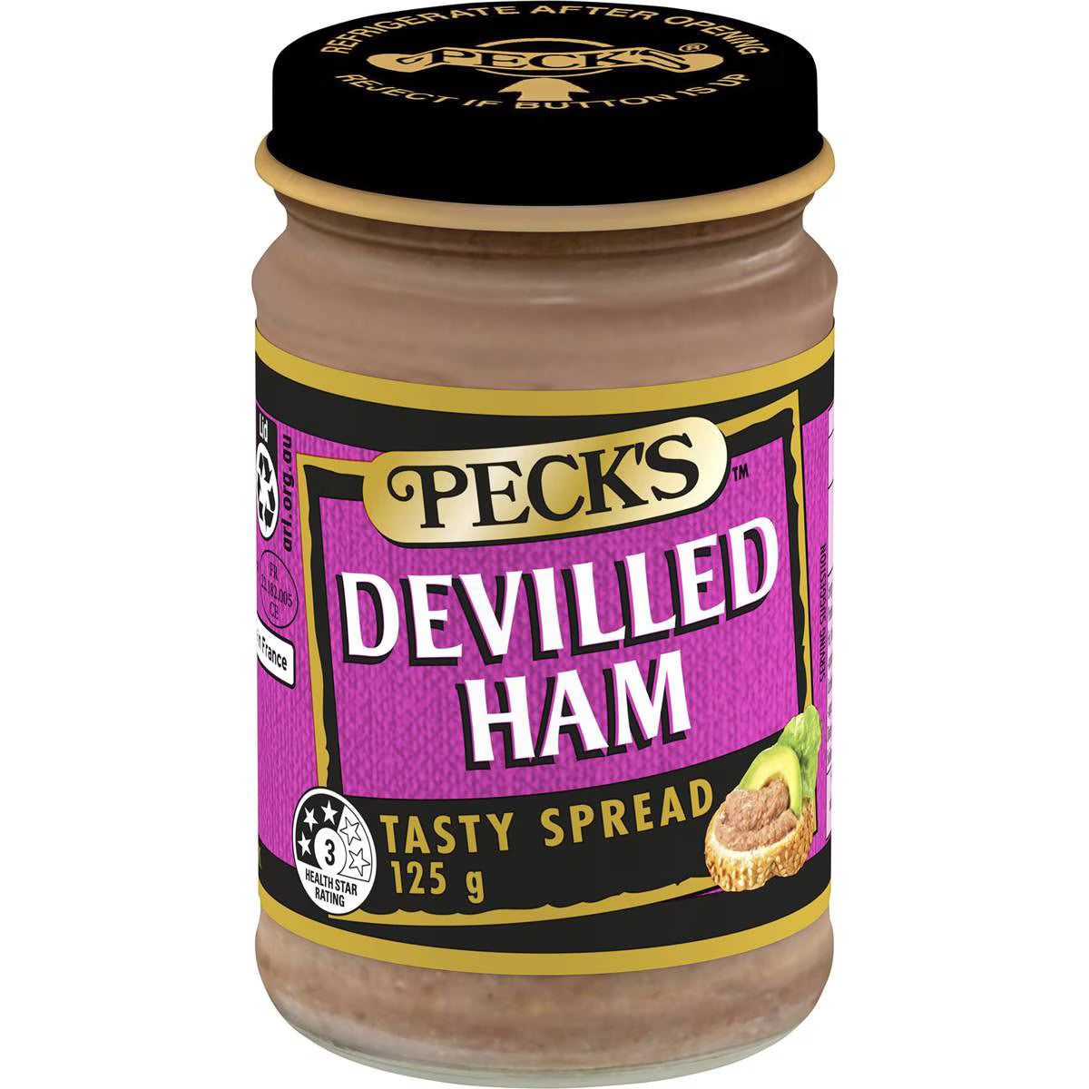Devilled Ham Spread | 125g | Peck's | YG-010360-WW-057094