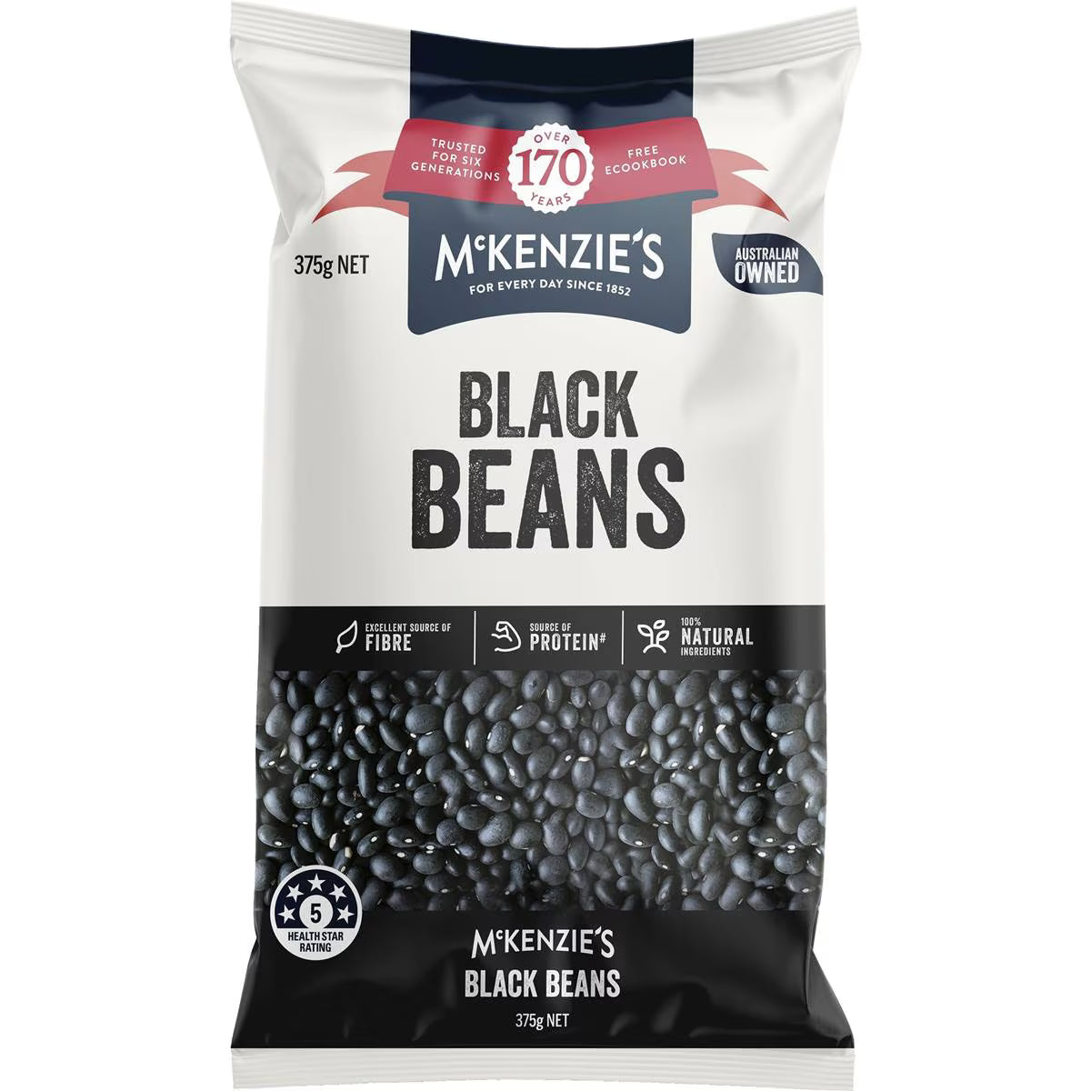Black Beans | 375g | Mckenzie's | YG-010403-WW-057202