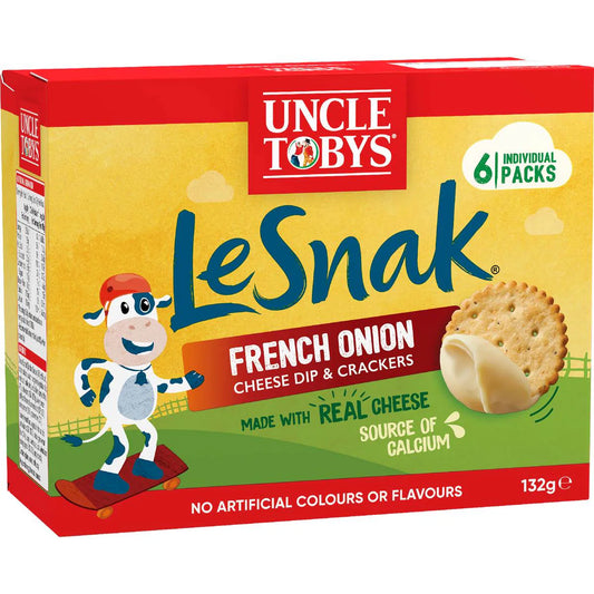 Le Snak French Onion | 6 Pack | Uncle Tobys | YG-111728-MC-977398