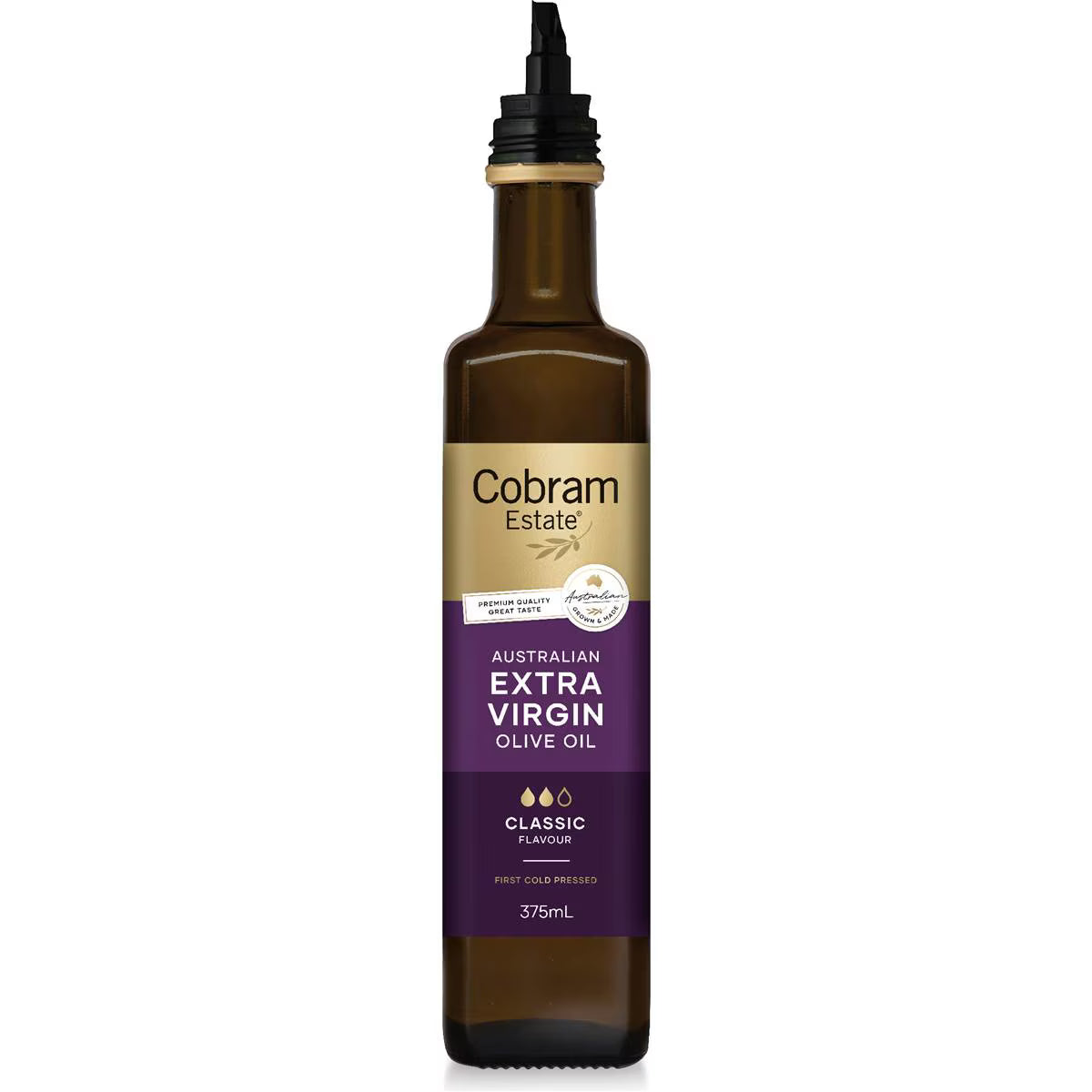 Olive Oil Extra Virgin | 375ml | Cobram Estate | YG-008750-WW-057307