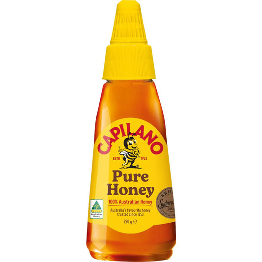 100 Pure Australian Honey Twist & Squeeze | 220g | Capilano | YG-112845-MC-978225