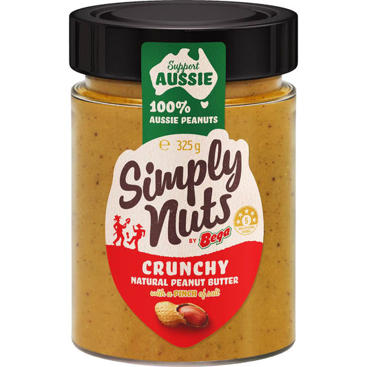 Simply Nuts Crunchy Natural Peanut Butter | 325g | Bega | YG-112854-MC-978246