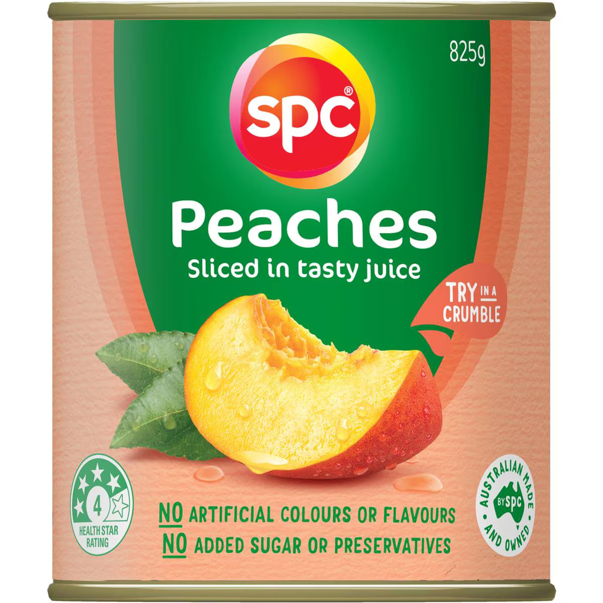 Peaches Sliced In Juice Canned Fruit | 825g | Spc | YG-112881-MC-978324