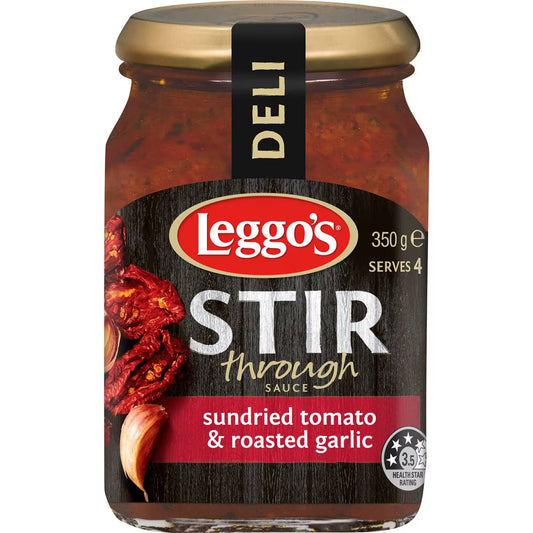 Stir Through Sundried Tomato & Roasted Garlic Sauce | 350g | Leggo's | YG-113001-MC-979019