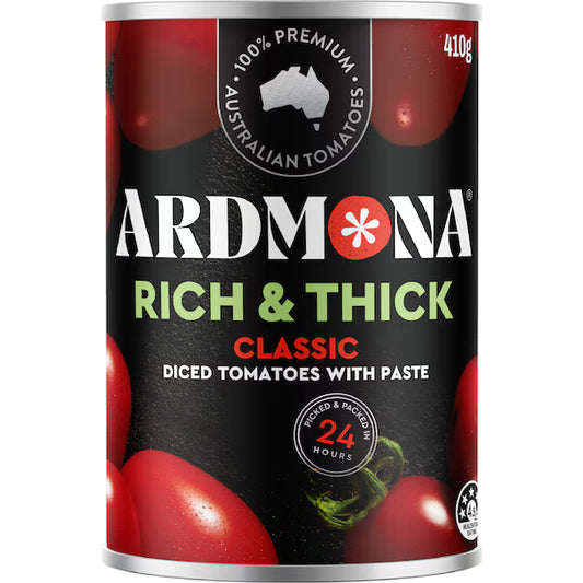 Rich & Thick Diced Tomatoes With Paste Classic | 410g | Ardmona | YG-009752-MC-978539