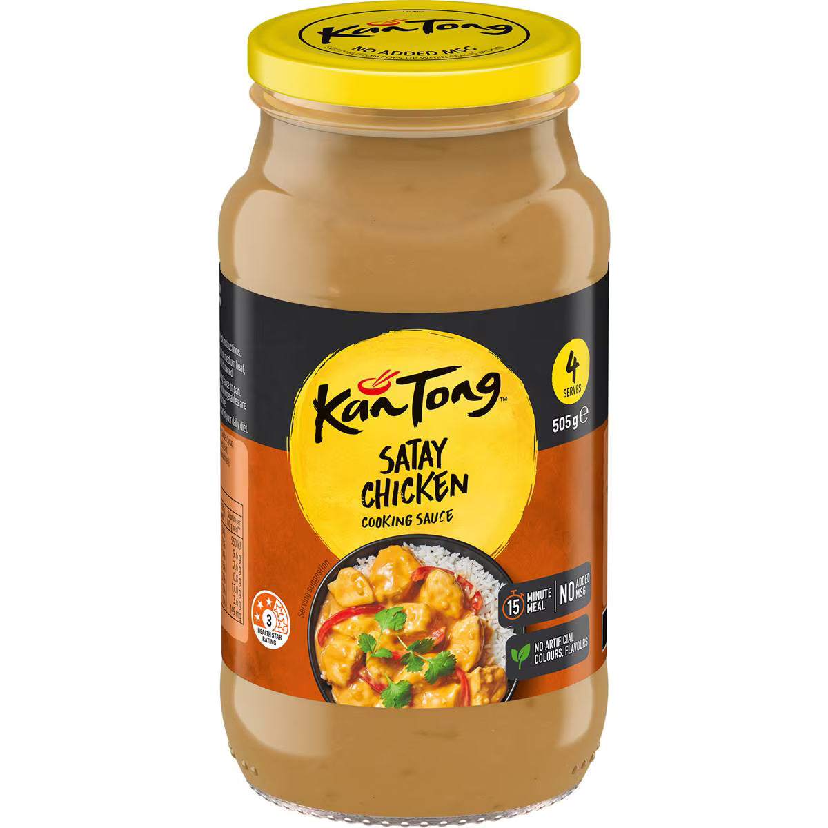 Peanut Satay Stir Fry Cooking Sauce | 505g | Kan Tong | YG-111997-MC-978187