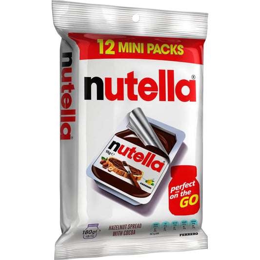 Hazelnut Chocolate Spread Spread | 15g x 12 Pack | Nutella | YG-112834-MC-978194
