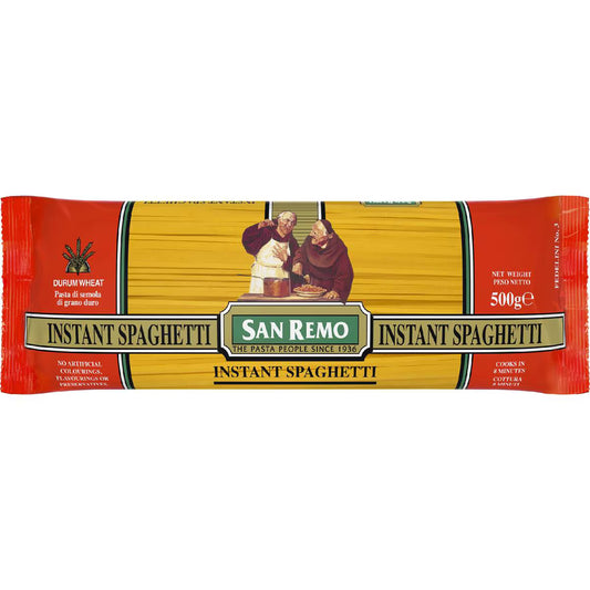 Spaghetti Instant Pasta No 3 | 500g | San Remo | YG-112185-MC-978990