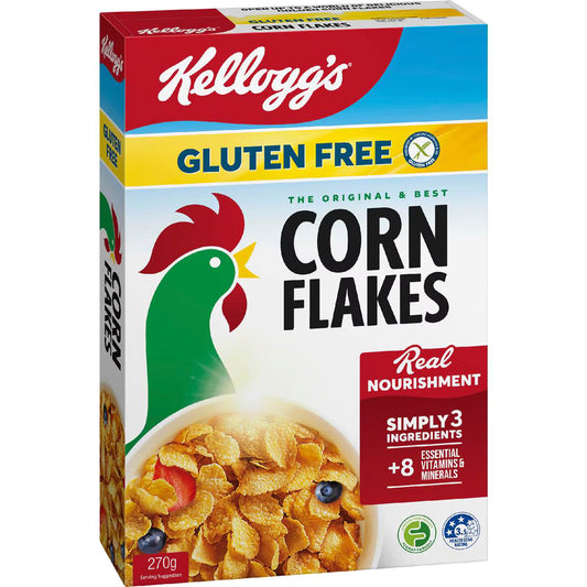 Gluten Free Corn Flakes Breakfast Cereal | 270g | Kellogg's | YG-112734-MC-977787