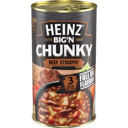Big N Chunky Beef Stockpot Soup | 535g | Heinz | YG-112117-MC-978663