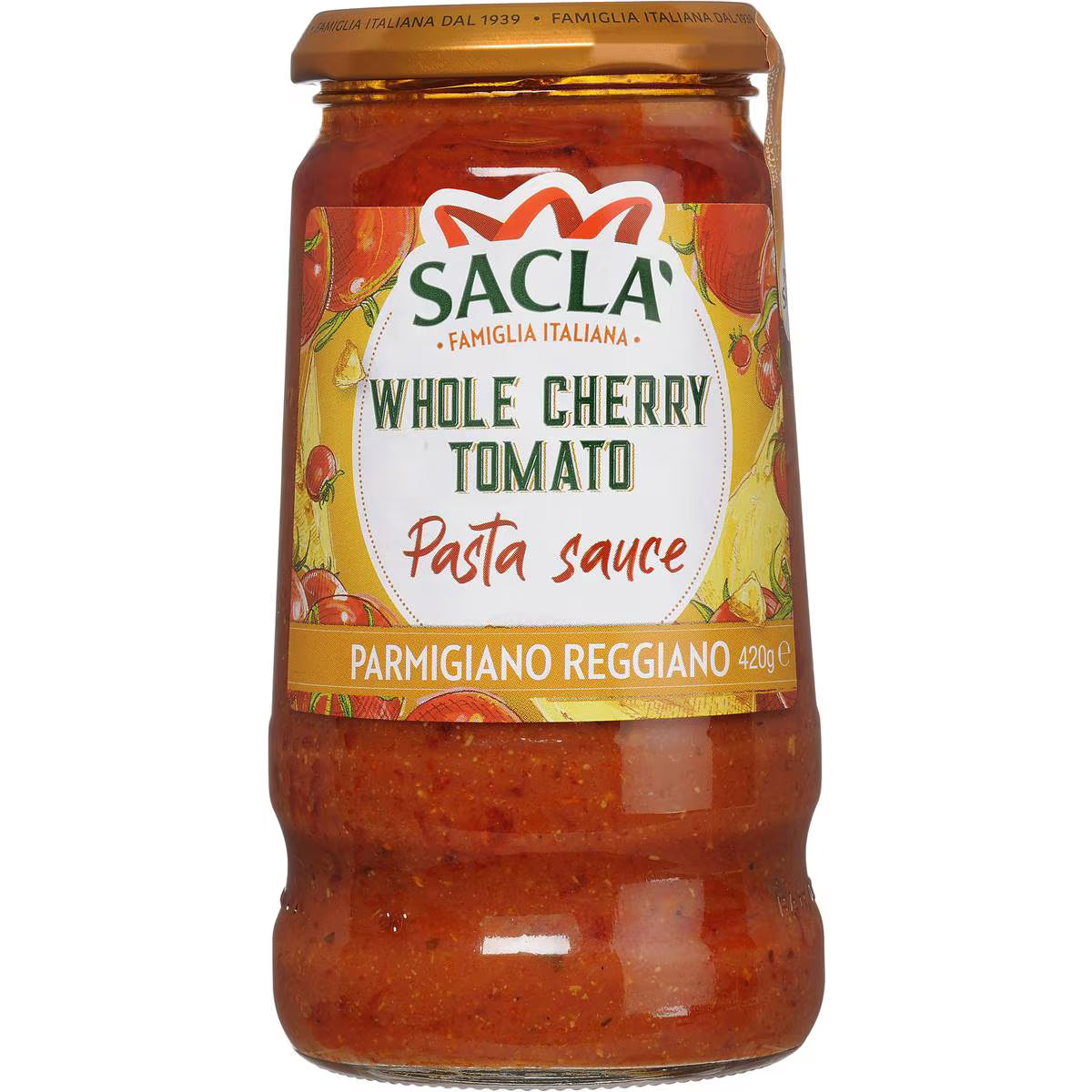 Cherry Tomato & Parmigiano Pasta Sauce | 420g | Sacla | YG-009629-WW-057703