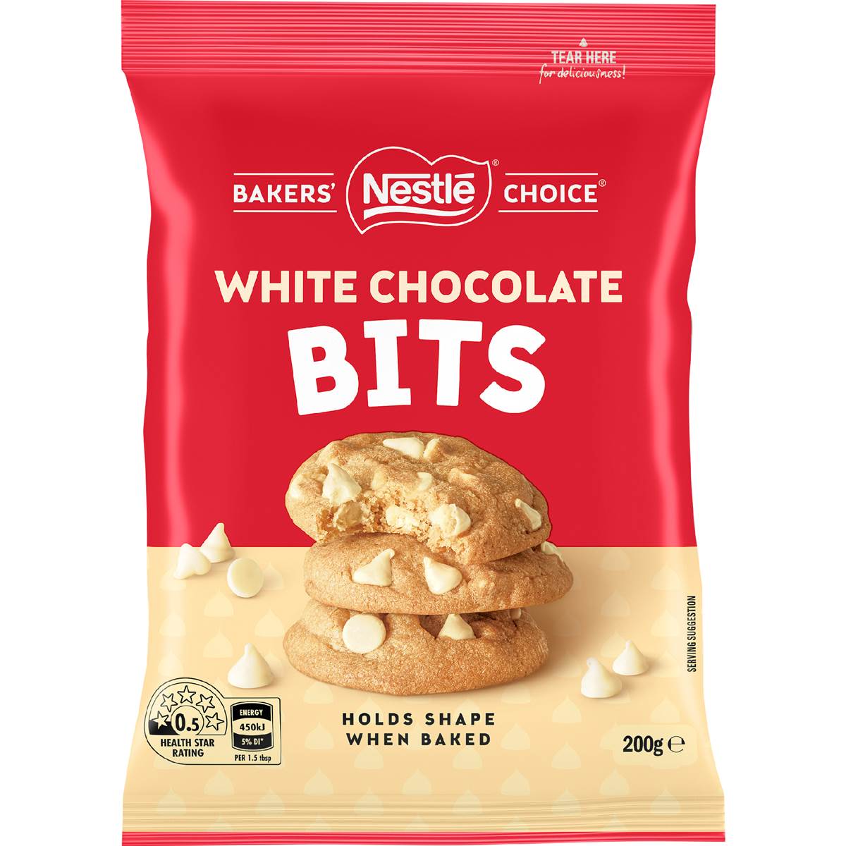 Bakers' Choice White Choc Bits | 200g | Nestle | YG-112038-MC-978371