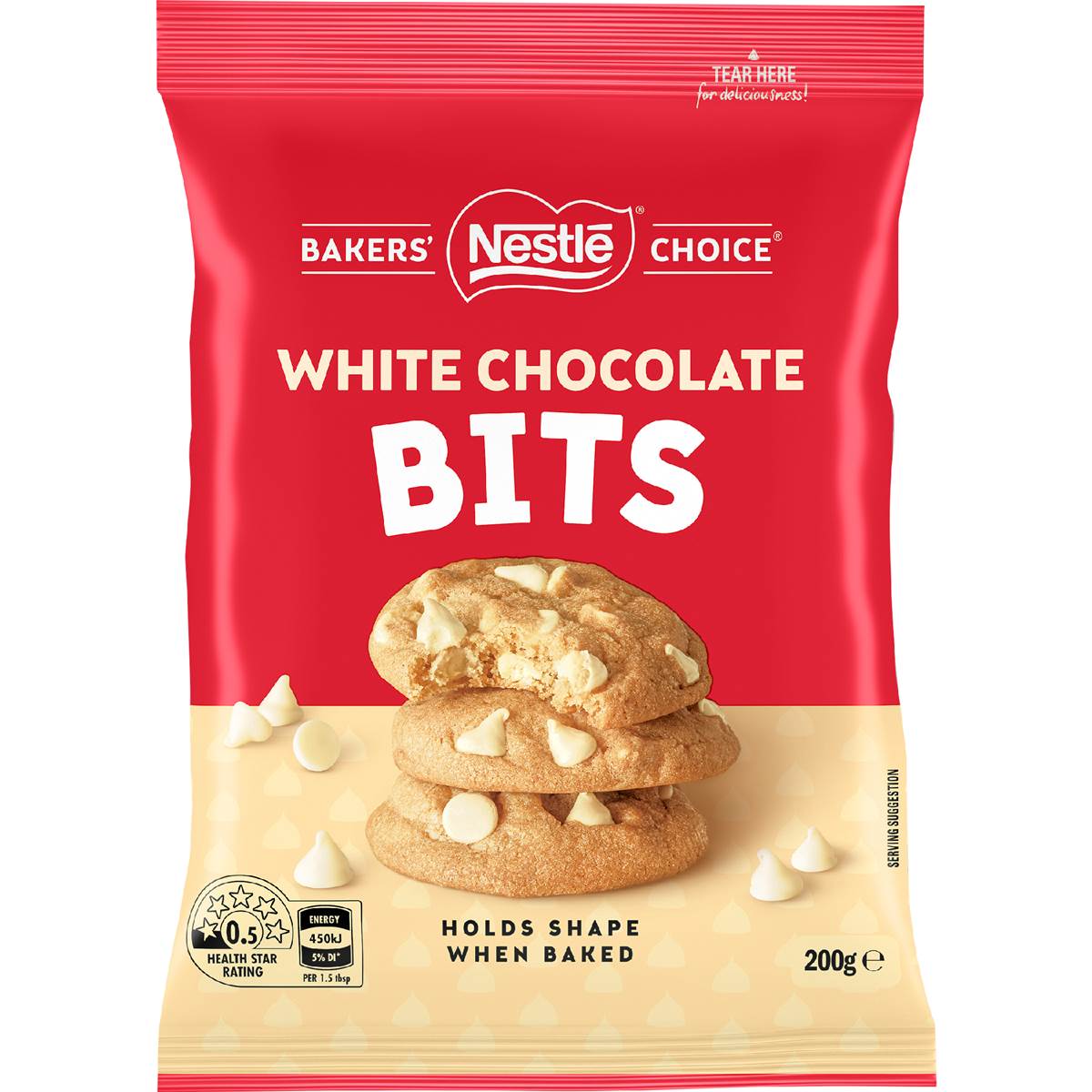 Bakers' Choice White Choc Bits | 200g | Nestle | YG-112038-MC-978371