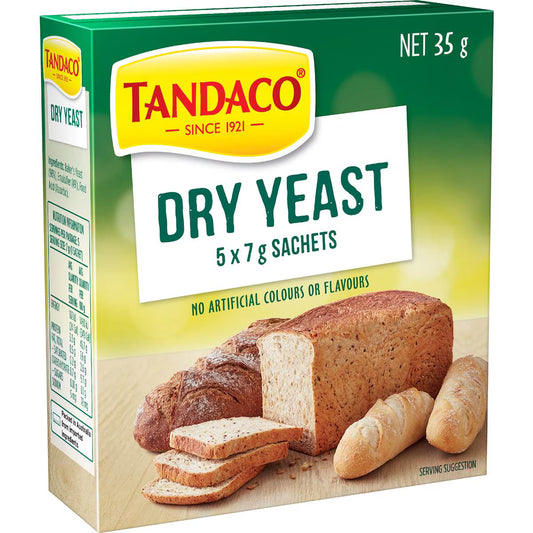Dry Yeast 5x7g Sachets | 35g | Tandaco | YG-112046-MC-978406