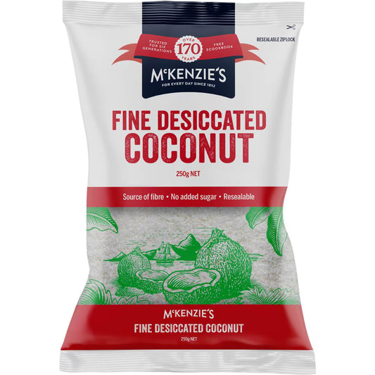 Coconut Fine Desiccated | 250g | Mckenzie's | YG-112899-MC-978407